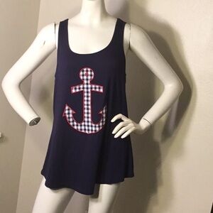 CUPIO SLEEVELESS BLOUSE SIZE MEDIUM